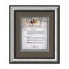 Grazia Artisan Paper Certificate Framed Award