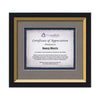 Omni Artisan Paper Certificate Framed Award