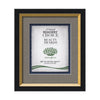 Omni Artisan Paper Certificate Framed Award