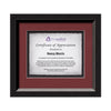 Omni Artisan Paper Certificate Framed Award