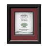 Omni Artisan Paper Certificate Framed Award