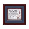 Eco Certificate Frame — Mahogany