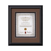 Monarch Artisan Paper Certificate Framed Award