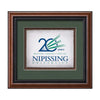 Deco Certificate Frame — Mahogany