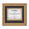 Regal Certificate Frame — Gold