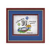 Baron Artisan Paper Certificate Framed Award
