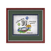 Baron Artisan Paper Certificate Framed Award