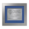 Premier Certificate TexEtch Framed Award