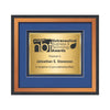 Jasper Certificate TexEtch Framed Award