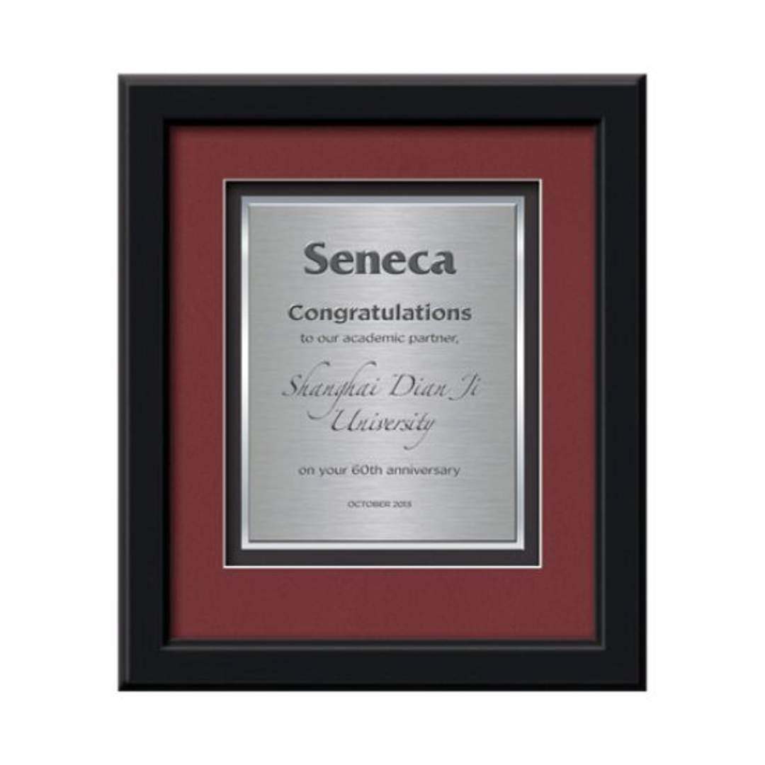Myriad Certificate TexEtch - Black