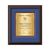 Monarch Certificate TexEtch Framed Award