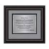 Cardoba Certificate TexEtch - Black