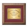 Lazio Certificate TexEtch - Bronze/Copper