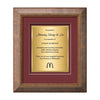Lazio Certificate TexEtch - Bronze/Copper