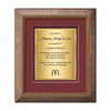 Lazio Certificate TexEtch - Bronze/Copper