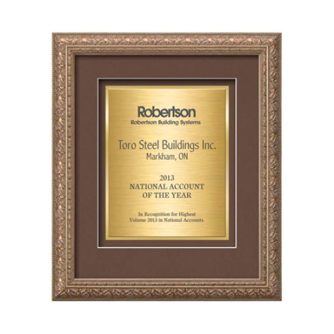Romagna Certificate TexEtch - Silver