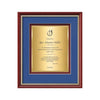 Baron Certificate TexEtch - Mahogany/Gold