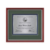 Baron Certificate TexEtch - Mahogany/Silver