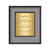 Baron Certificate TexEtch - Mahogany/Silver