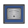 Baron Certificate TexEtch - Black/Silver
