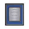 Baron Certificate TexEtch - Black/Silver