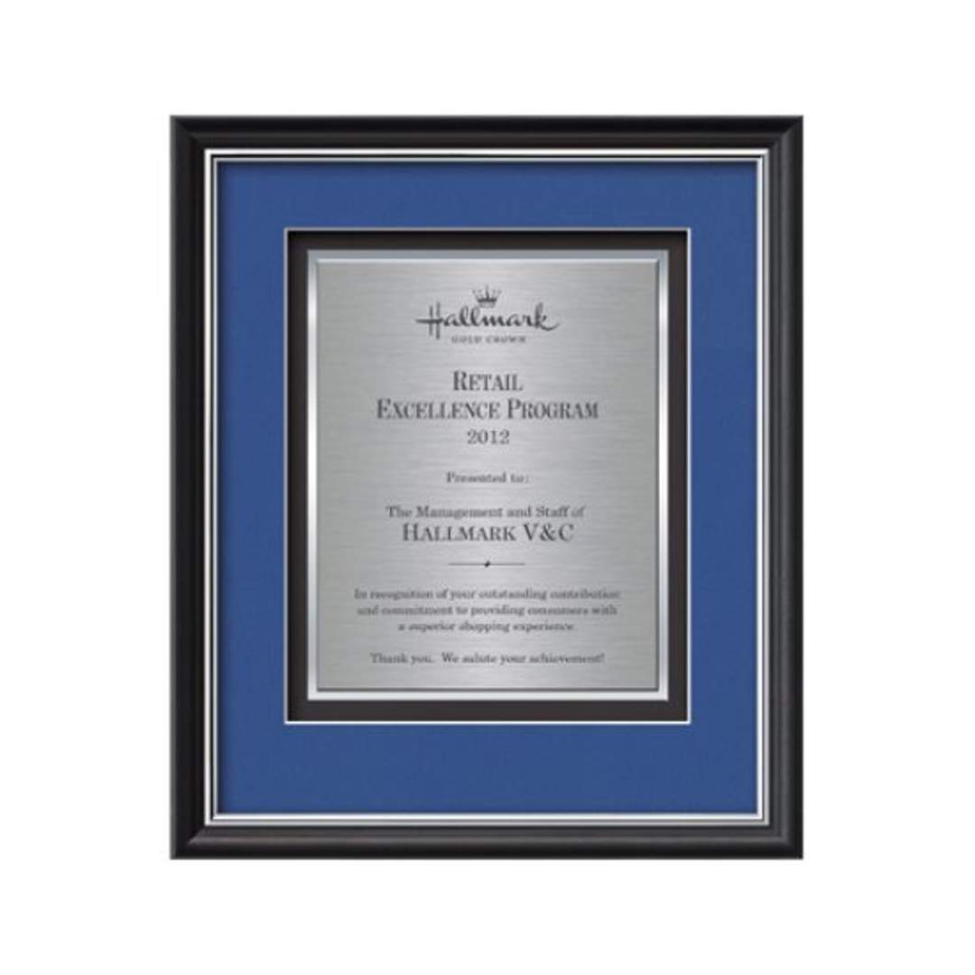 Baron Certificate TexEtch - Black/Silver
