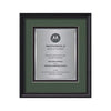 Raven Certificate TexEtch Framed Award