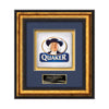 Grazia VividPrint™ Framed Award — Black/Gold