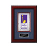 Eco VividPrint™ Framed Award — Mahogany
