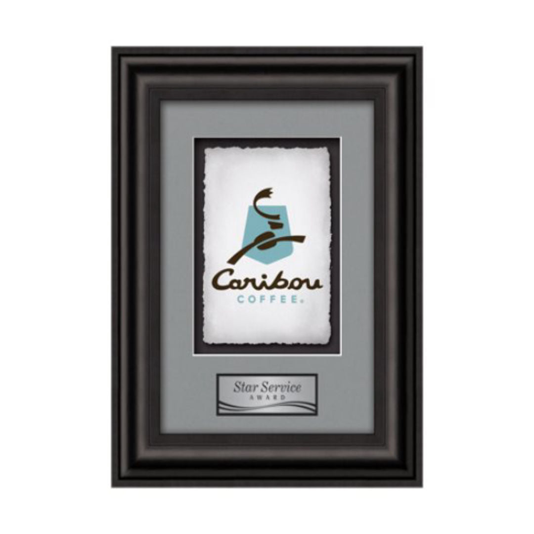 Cardoba VividPrint™ Framed Award — Black