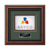 Deco VividPrint™ Framed Award — Walnut