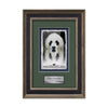 Tuscan VividPrint™ Framed Award — Rustic/Charcoal