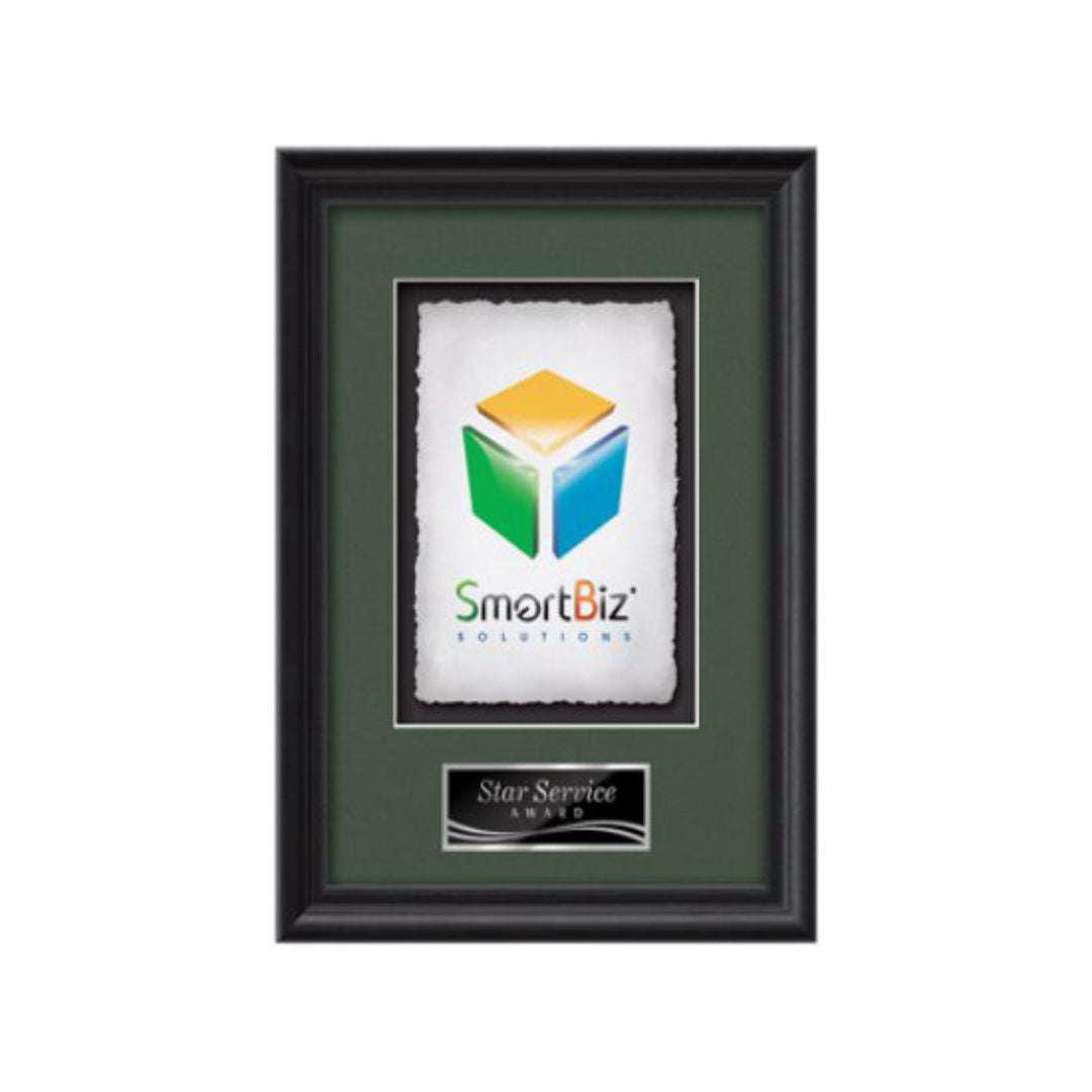 Raven VividPrint Artisan Paper Framed Award