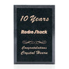 Granite Plaque - Black
