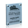 Kingston Plaque - Metallic Silver
