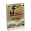 Kingston Plaque - Metallic Gold