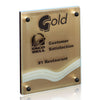Kingston Plaque - Metallic Gold