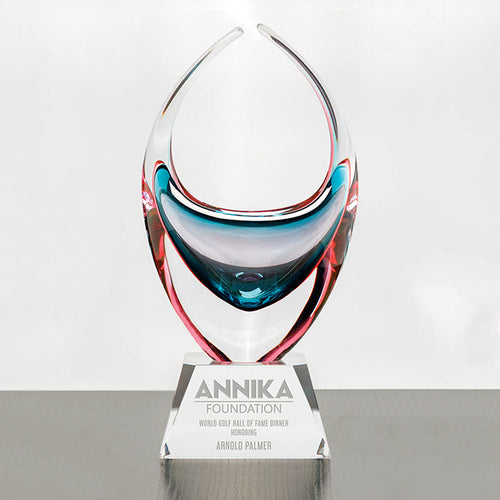 Beauvoir Award - Turquoise/Rose