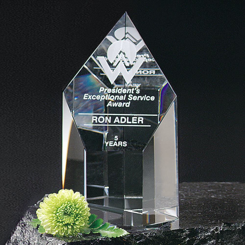 Summit Optical Crystal Tower Award