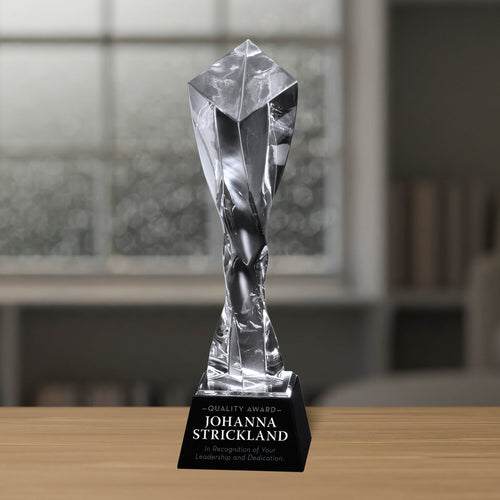 Twisted Diamond Optical Award 11"