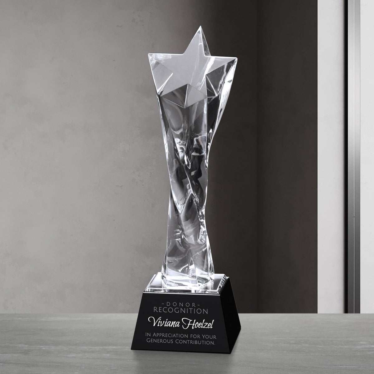 Twisted Star Optical Award 11"
