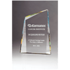Zenith Crystal Award with Prism Effect