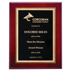 Rosewood High Gloss Florentine Plaque