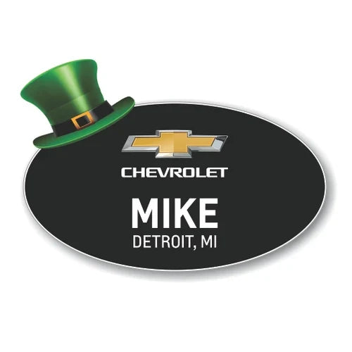 Leprechaun Hat Name Badge