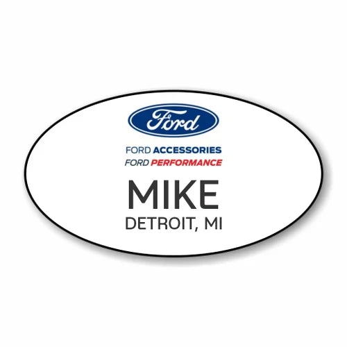 Ford Name Badges