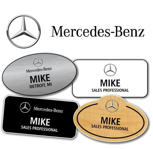 Mercedes-Benz Name Badges