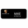 Porsche Name Badges