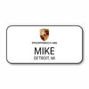 Porsche Name Badges