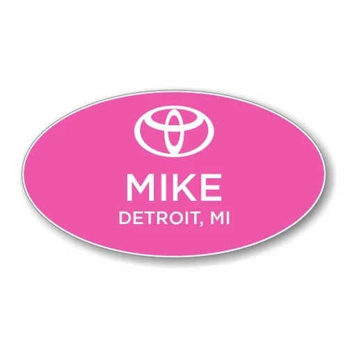 Toyota Name Badges