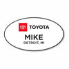 Toyota Name Badges